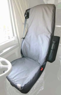MAN / Mercedes Single Passenger Seat Cover - MANP Black (BLK)