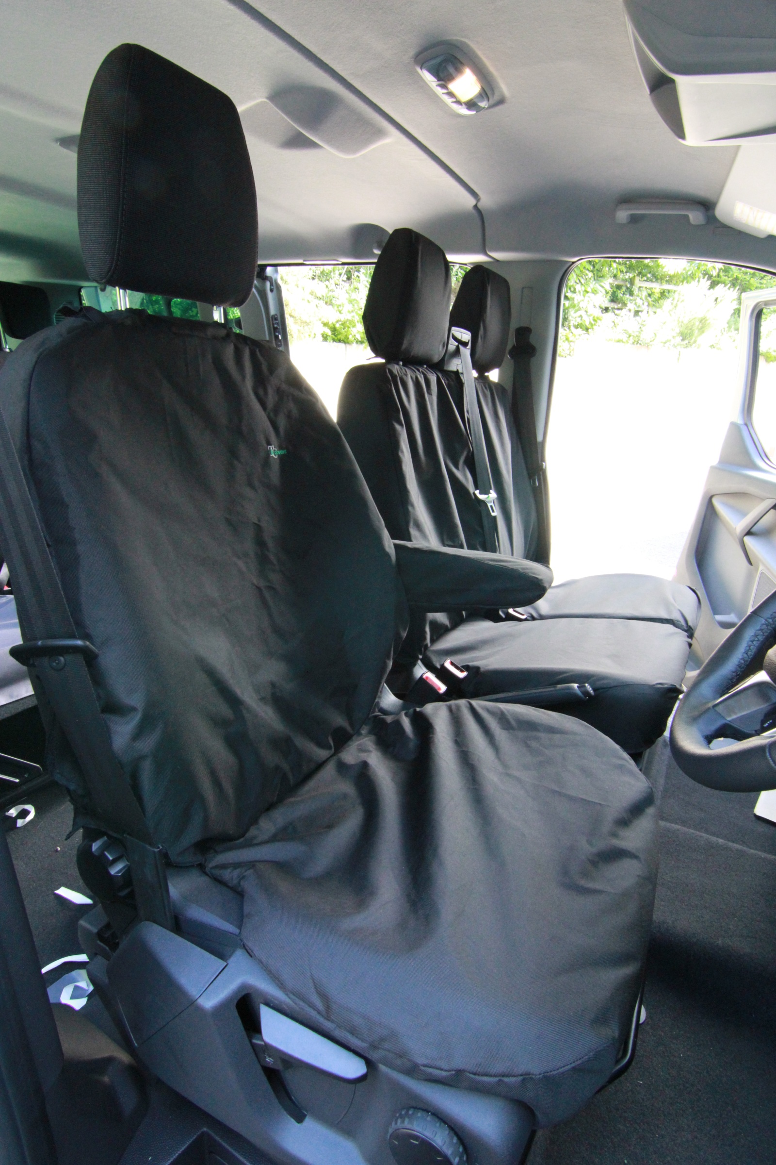 Ford Transit 2014 Onwards Tailored Drivers Seat Cover - Black - TCSBLK