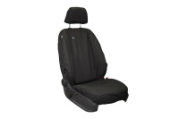 Mercedes Sprinter 2018 On Tailored Single Passenger Seat Cover - Black - TA6236